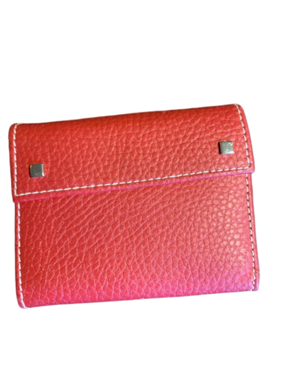 Women's Unbranded Red faux Leather Wallet One Size
